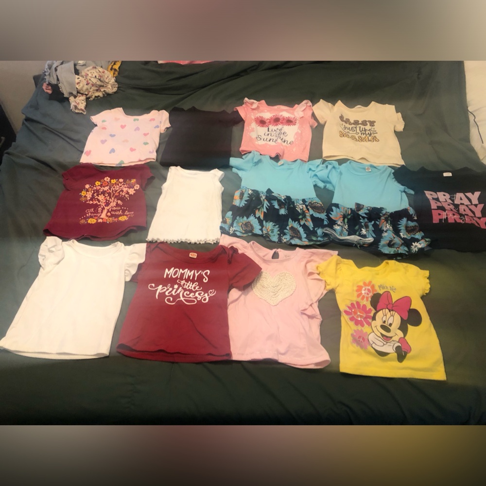 Assorted Baby T-Shirts in Various Colors